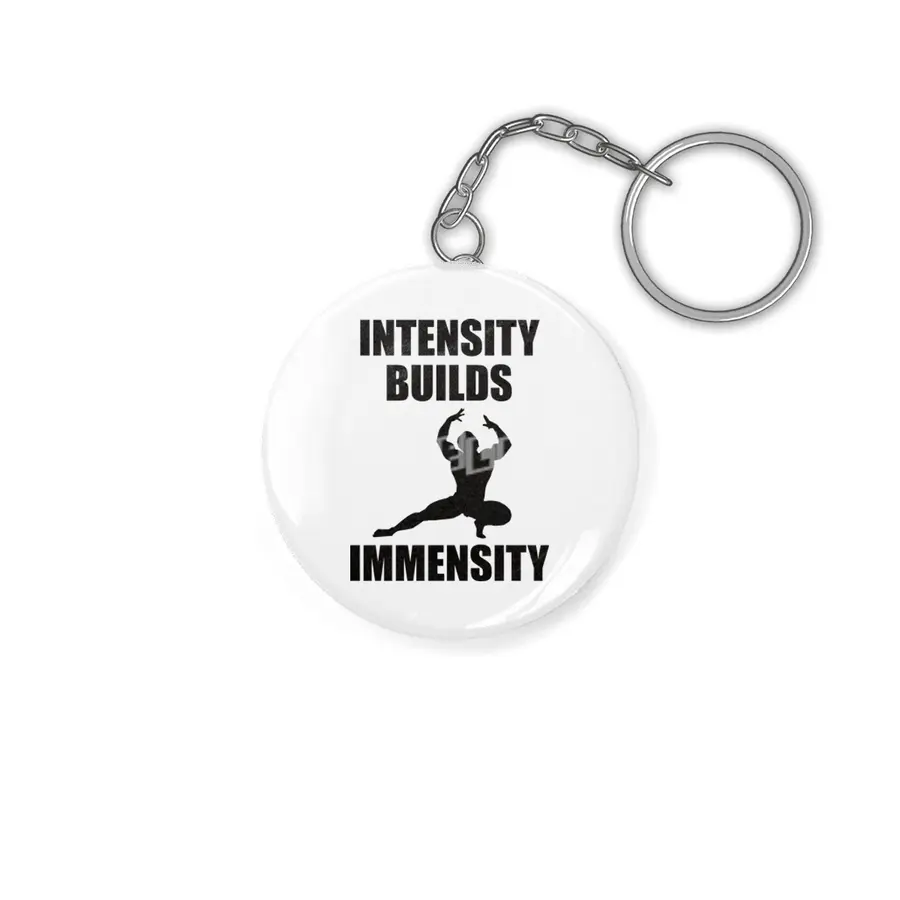 Bodybuilding - Intensity Builds Immensity Anahtarlık