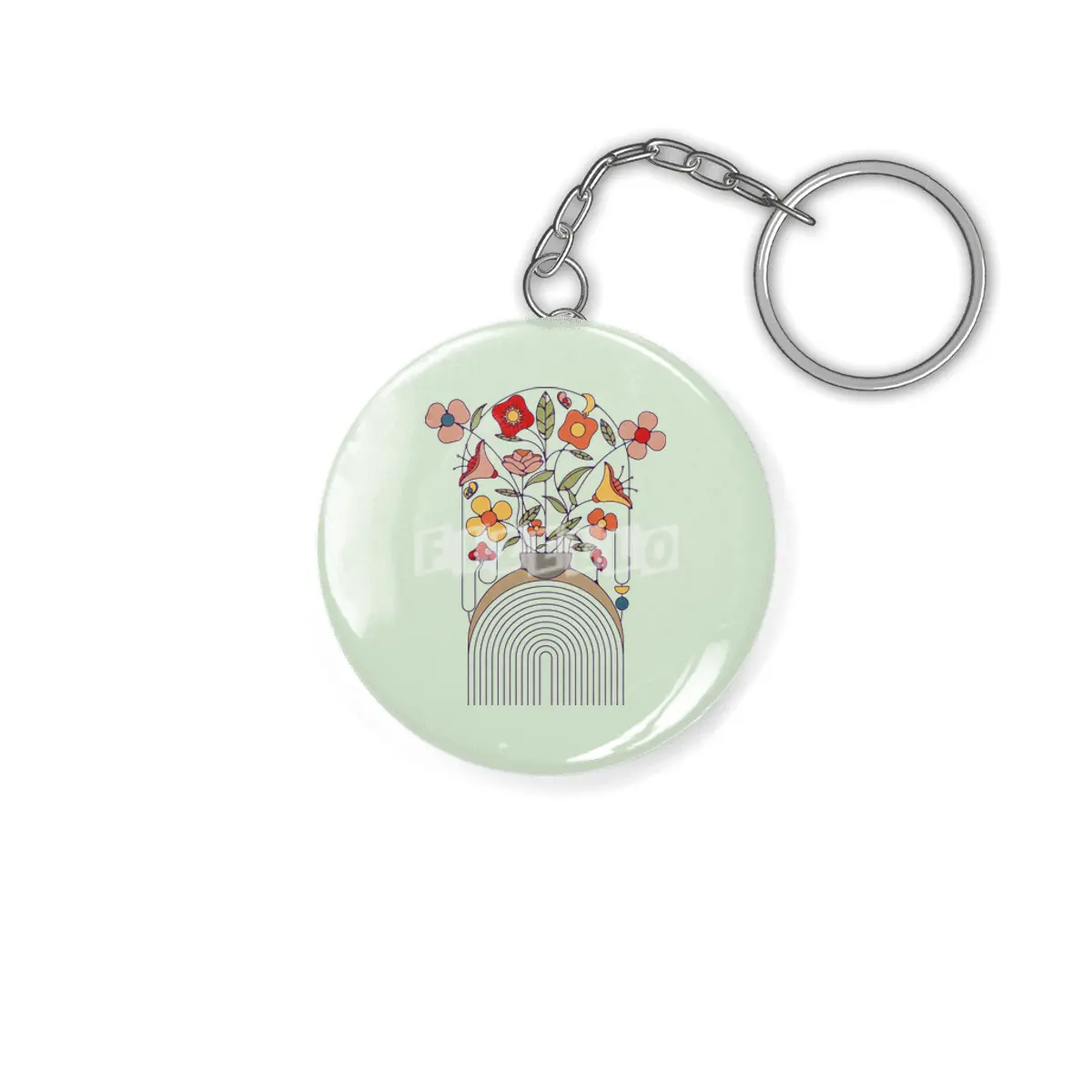 flower vase Anahtarlık