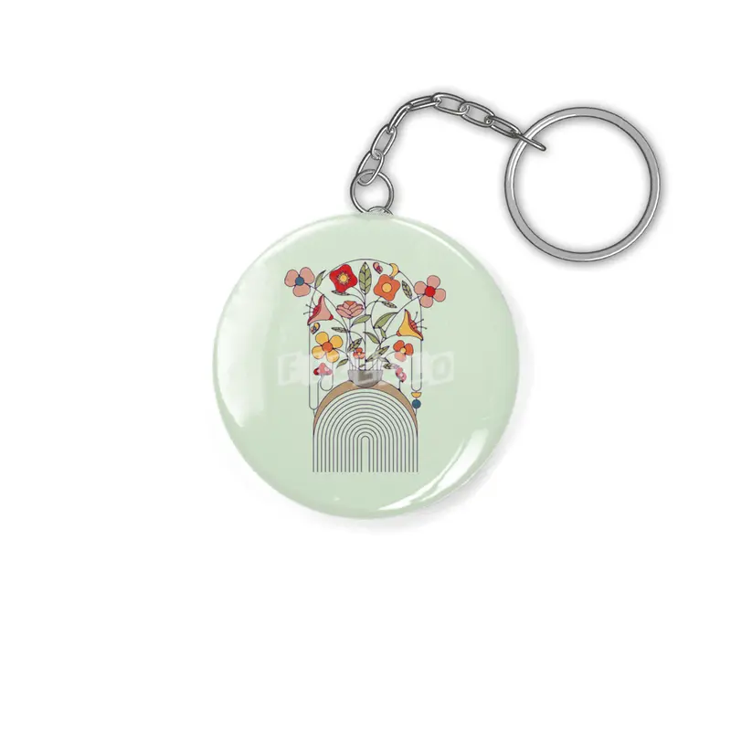 flower vase Anahtarlık