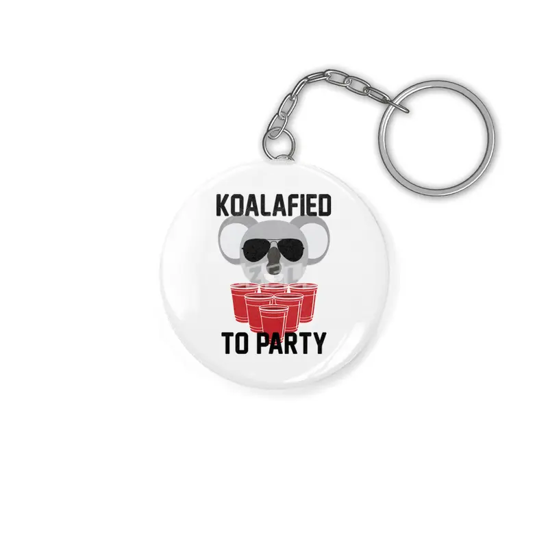Koalafied to Party Anahtarlık