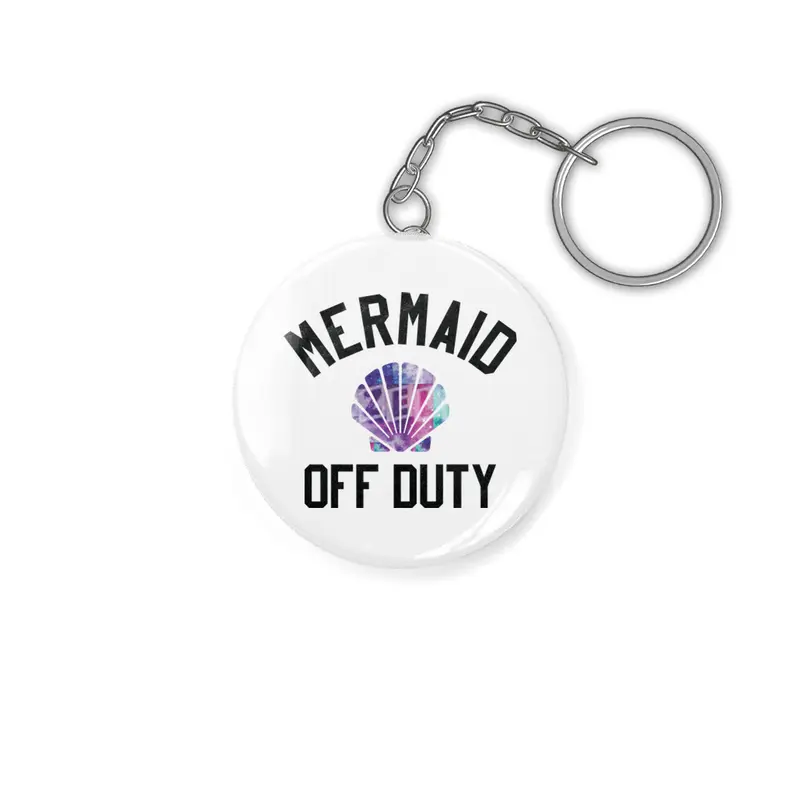 Mermaid Off Duty Anahtarlık