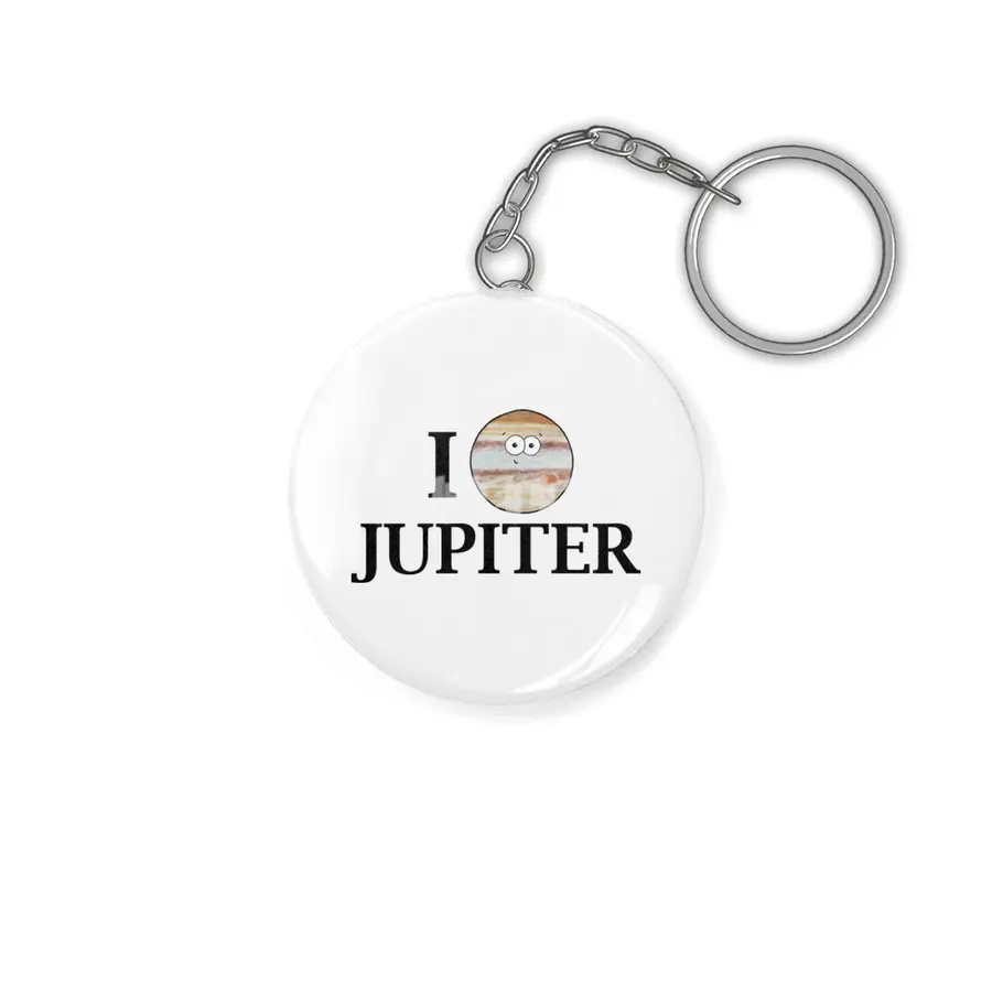 I Heart Jupiter Anahtarlık