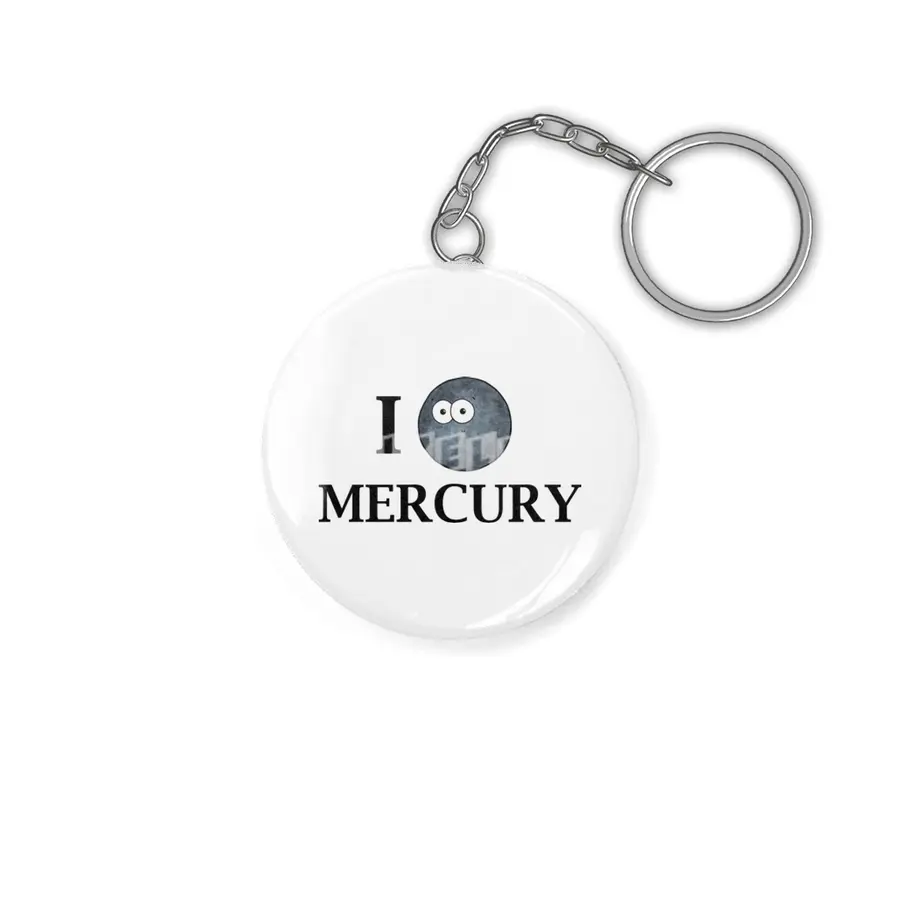 I Heart Mercury Anahtarlık