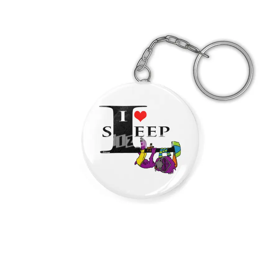 I heart sleep Anahtarlık