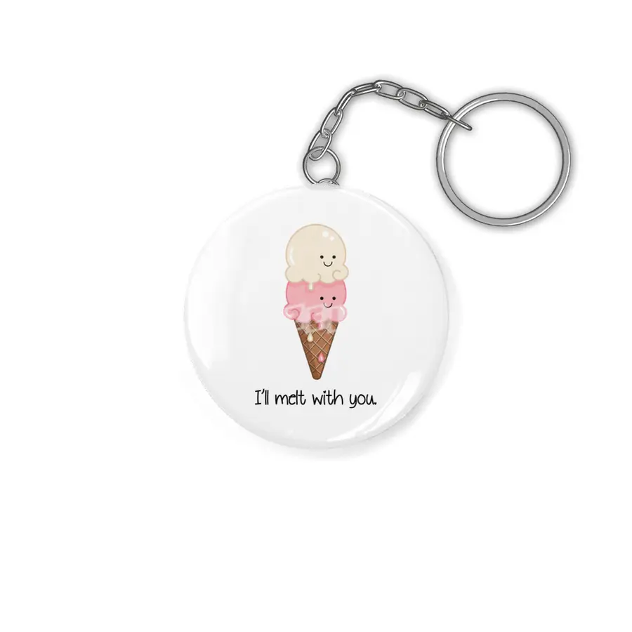 Ice Cream Lovers Anahtarlık