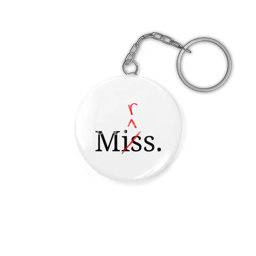 Miss to Mrs. Anahtarlık