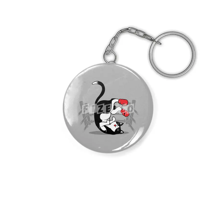 Boxer Cat Anahtarlık