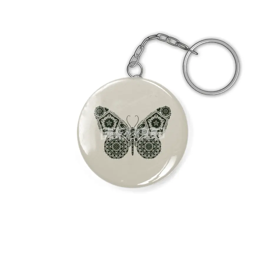 Ornamental Butterfly Anahtarlık