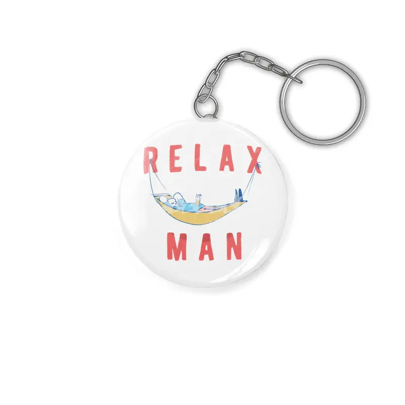 Relax Man Anahtarlık