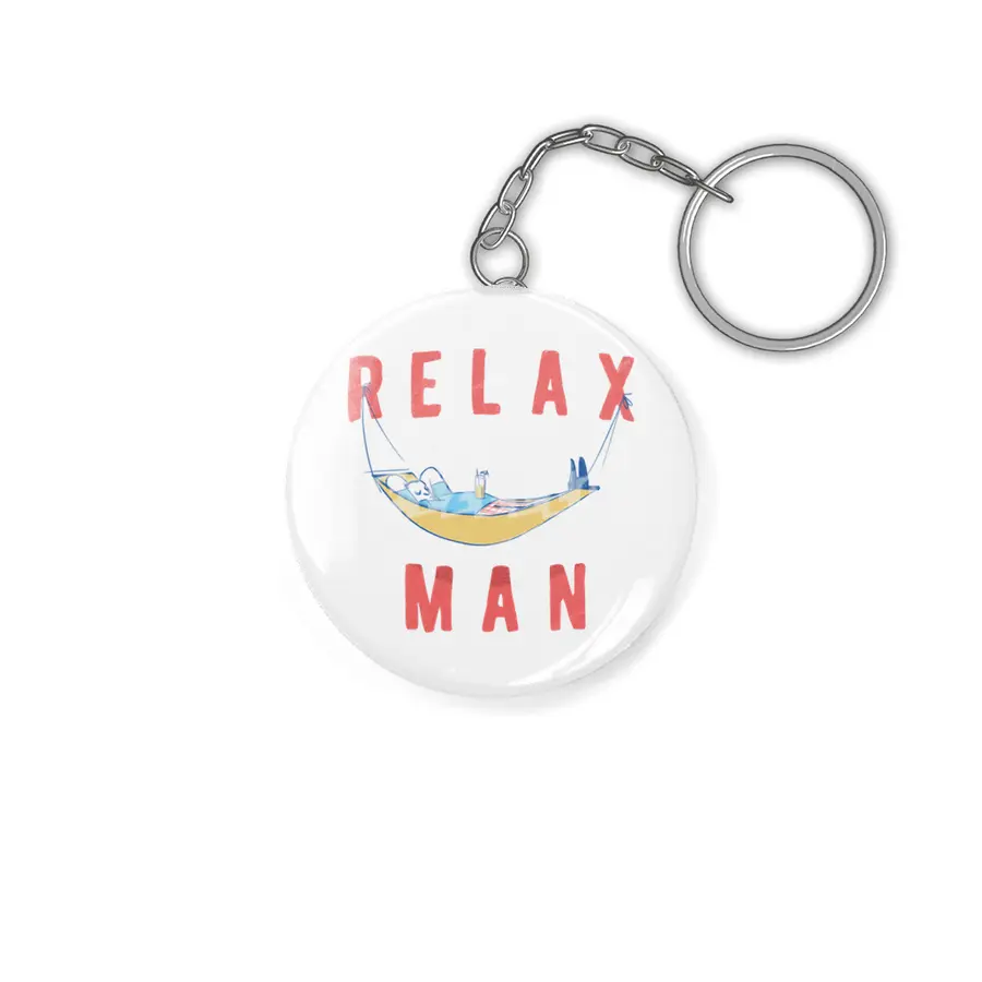 Relax Man Anahtarlık