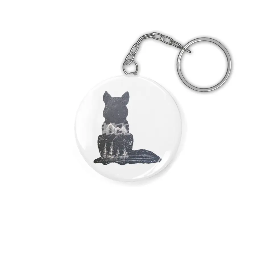 Wolf Pup Anahtarlık