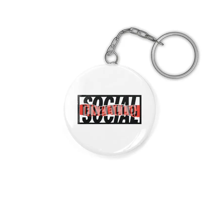 Social Distance Distortion Anahtarlık