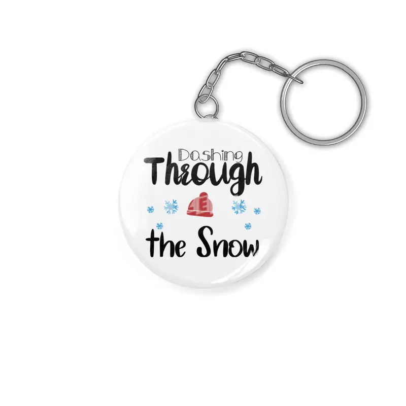 Dashing Through The Snow Anahtarlık