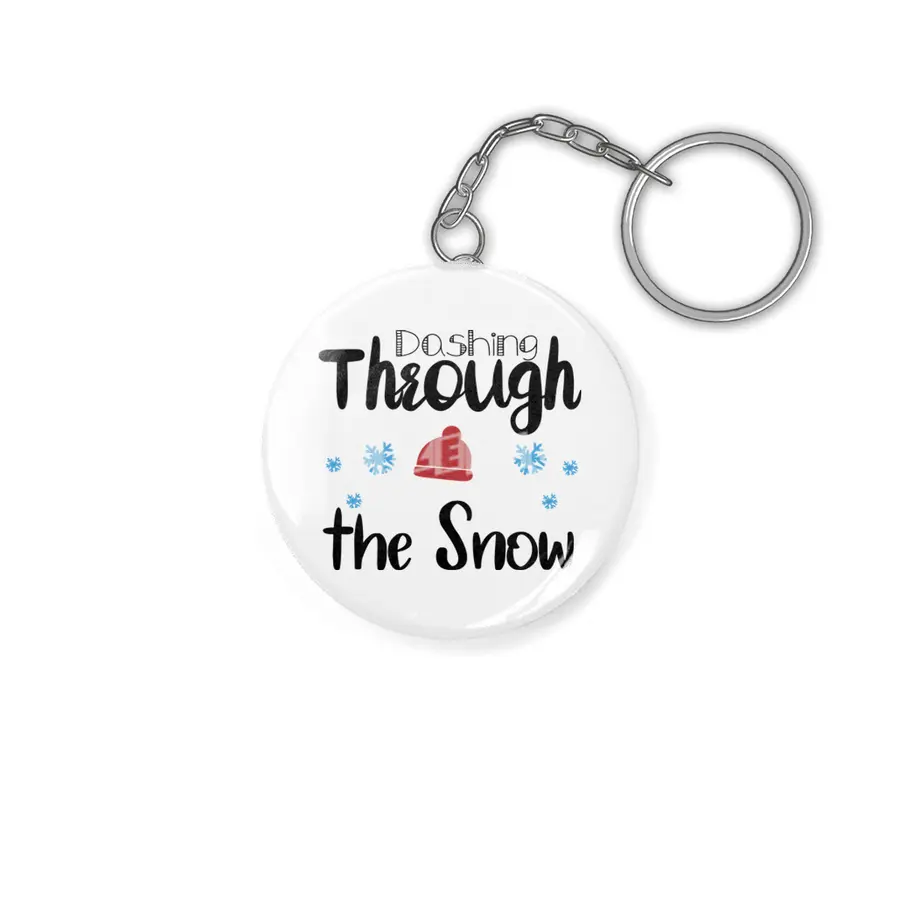 Dashing Through The Snow Anahtarlık