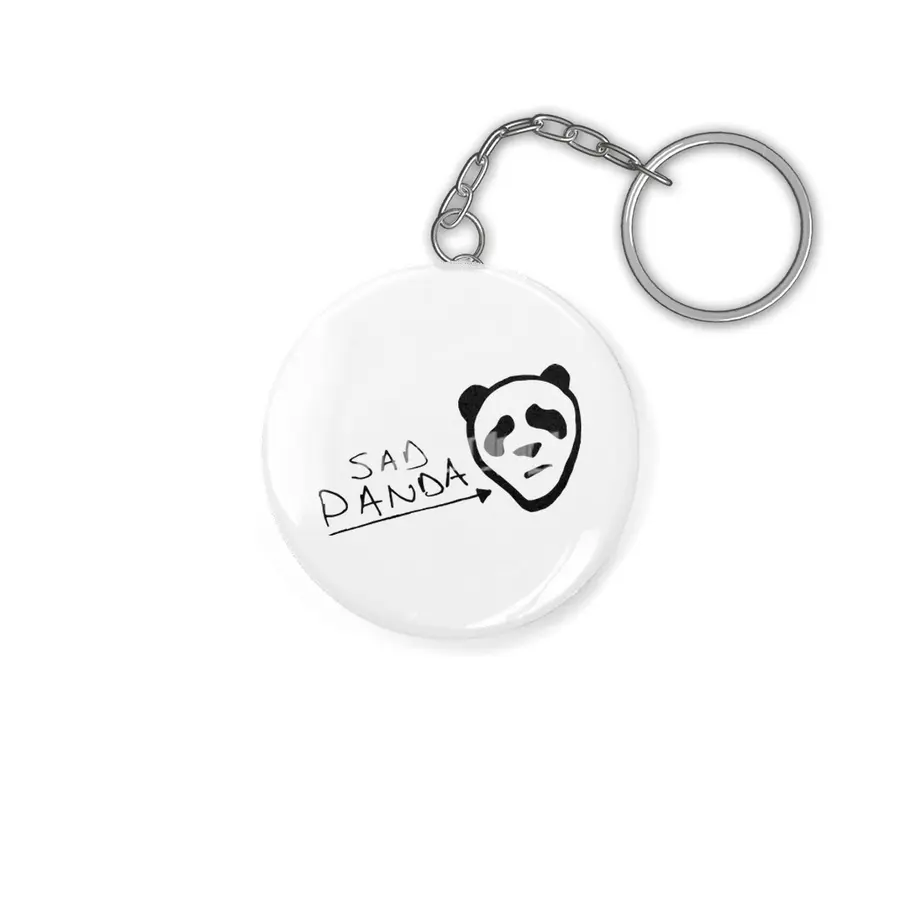 Sad Panda Anahtarlık