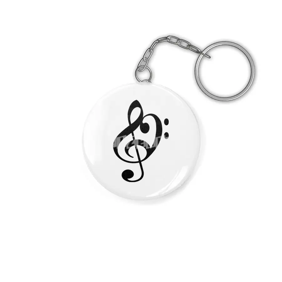 Bass is in Treble Anahtarlık