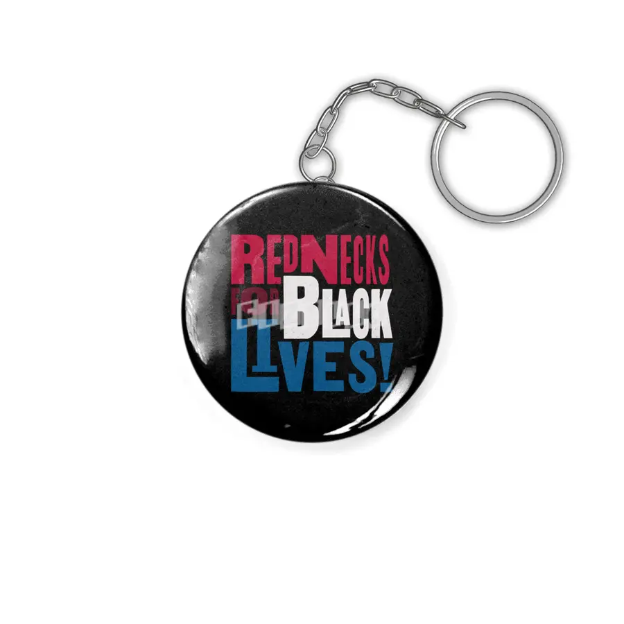 Rednecks for Black Lives - Red White and Blue Anahtarlık