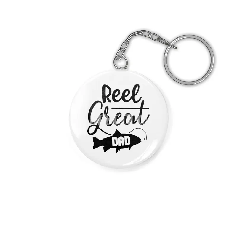 Reel Great Dad Anahtarlık
