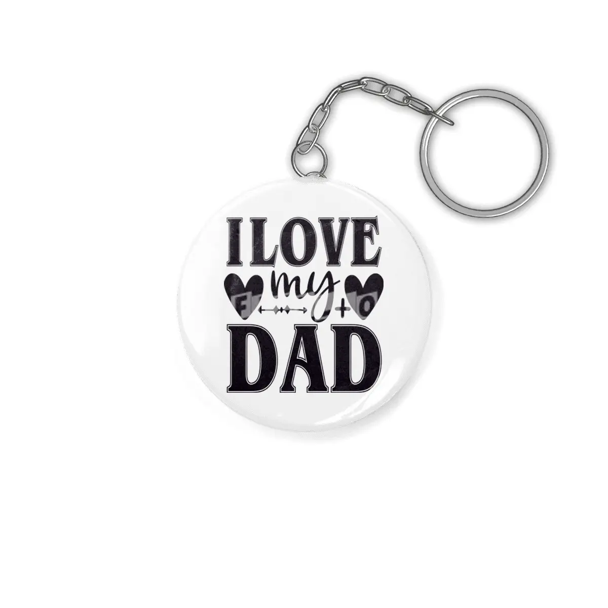 I Love My Dad Anahtarlık