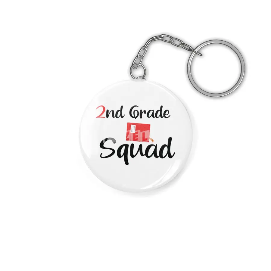 2nd Grade Squad Anahtarlık