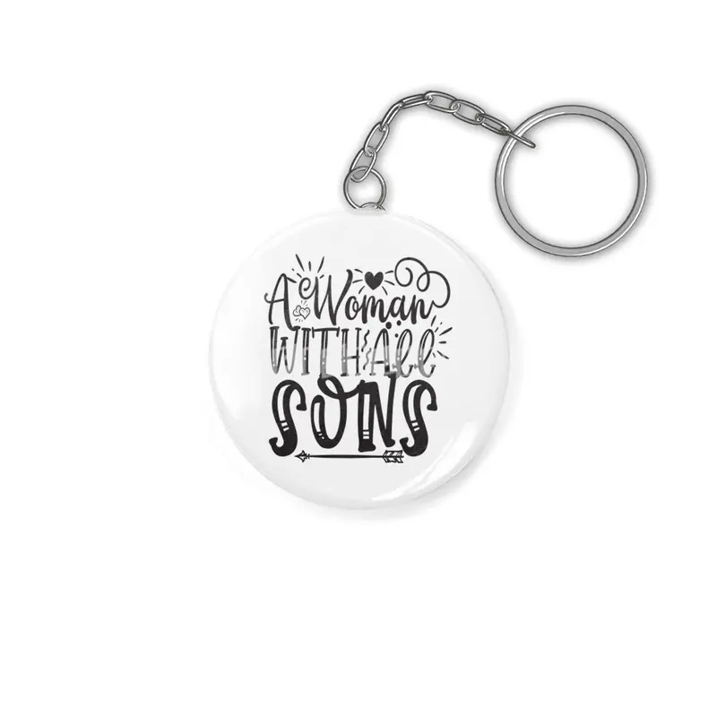 A Woman with All Sons Anahtarlık
