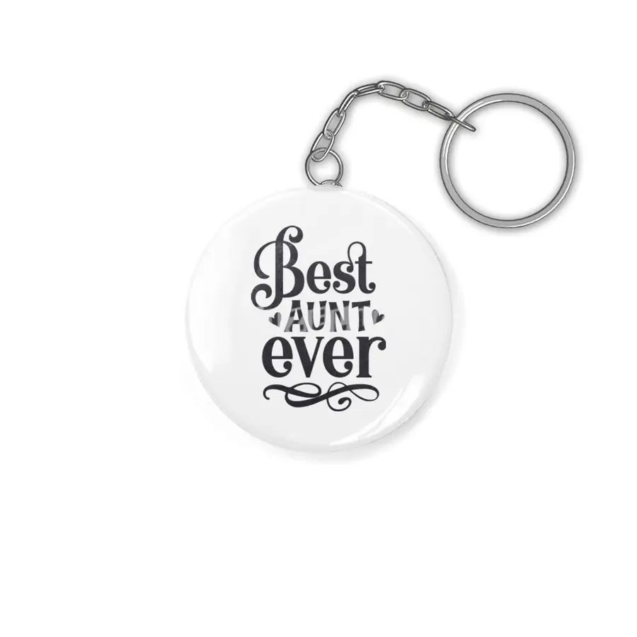 Best Aunt Ever Anahtarlık