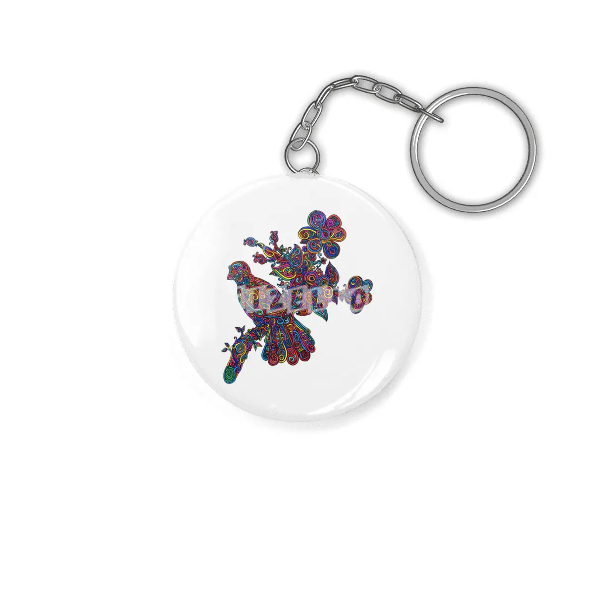 Rainbow Bird Anahtarlık