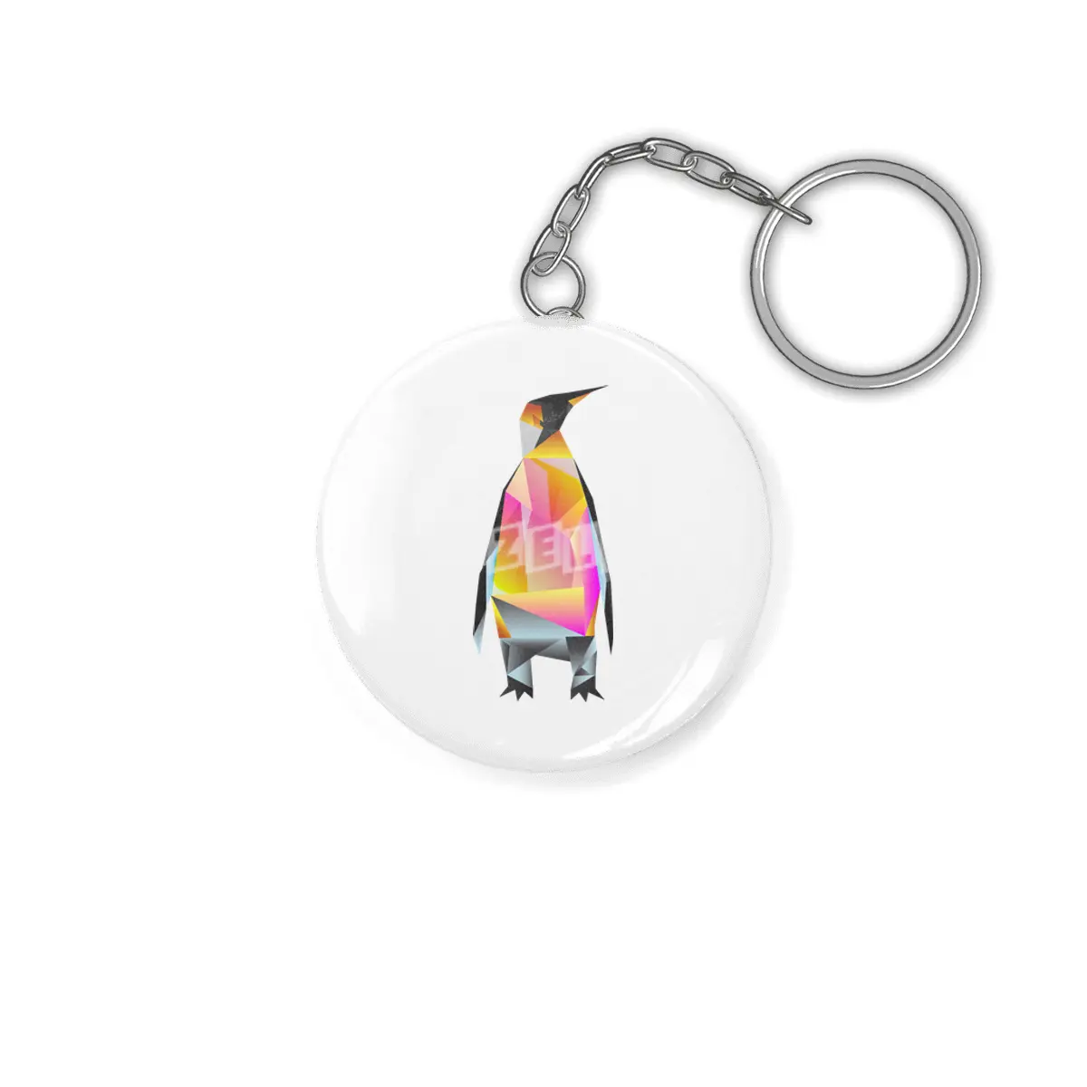 Colorful LowPenguin Anahtarlık