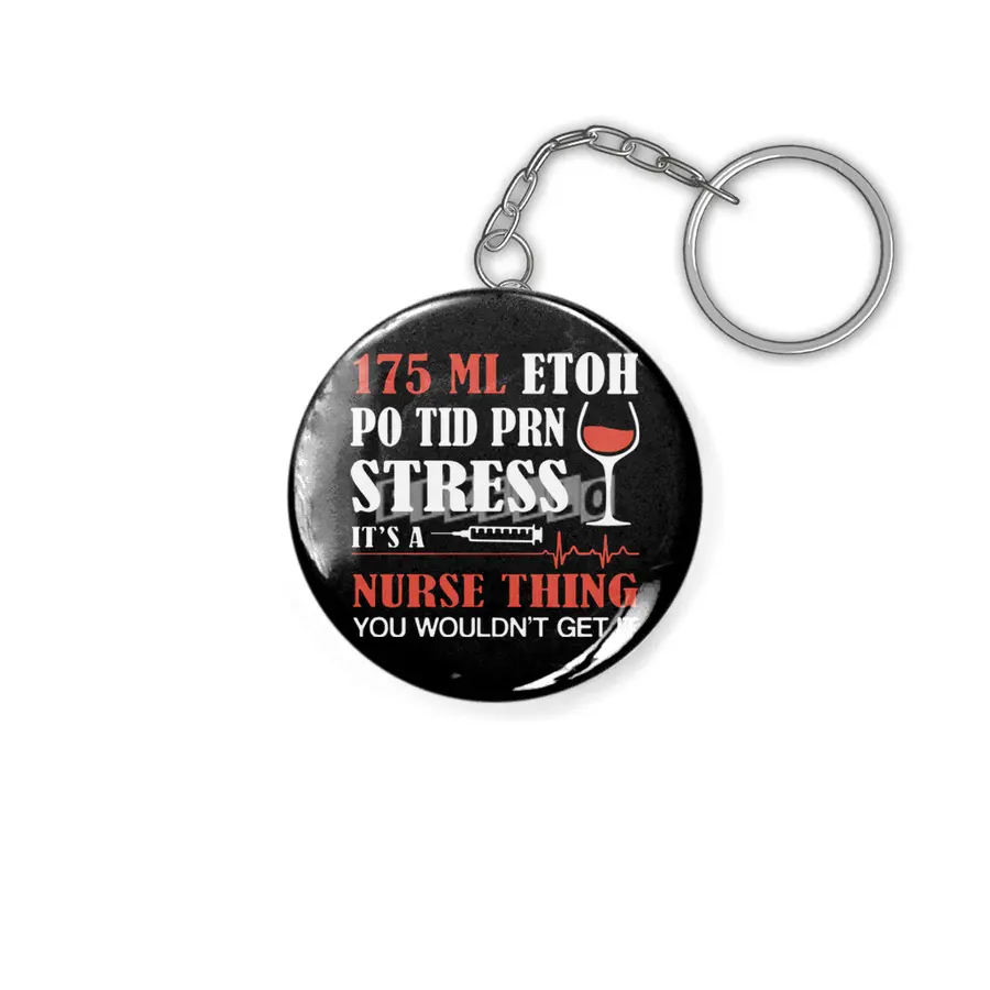 175 lm etoh po tid prn stress its a cancer t-shirts Anahtarlık
