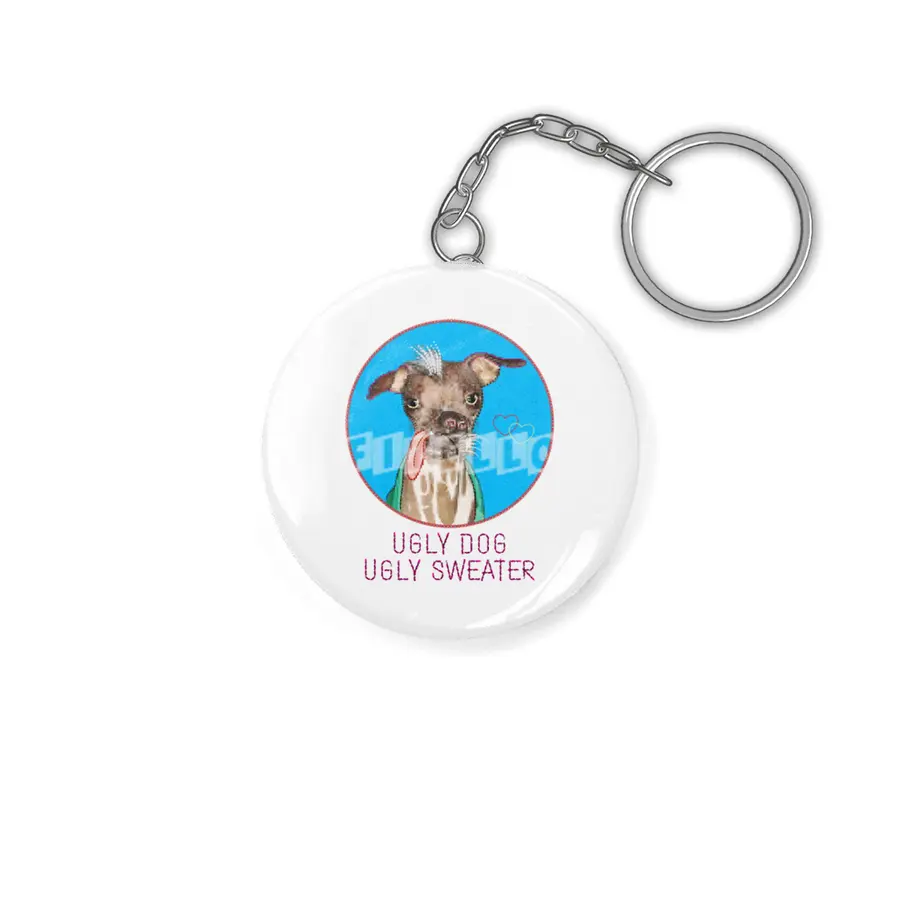 Ugly Dog Ugly Sweater Anahtarlık