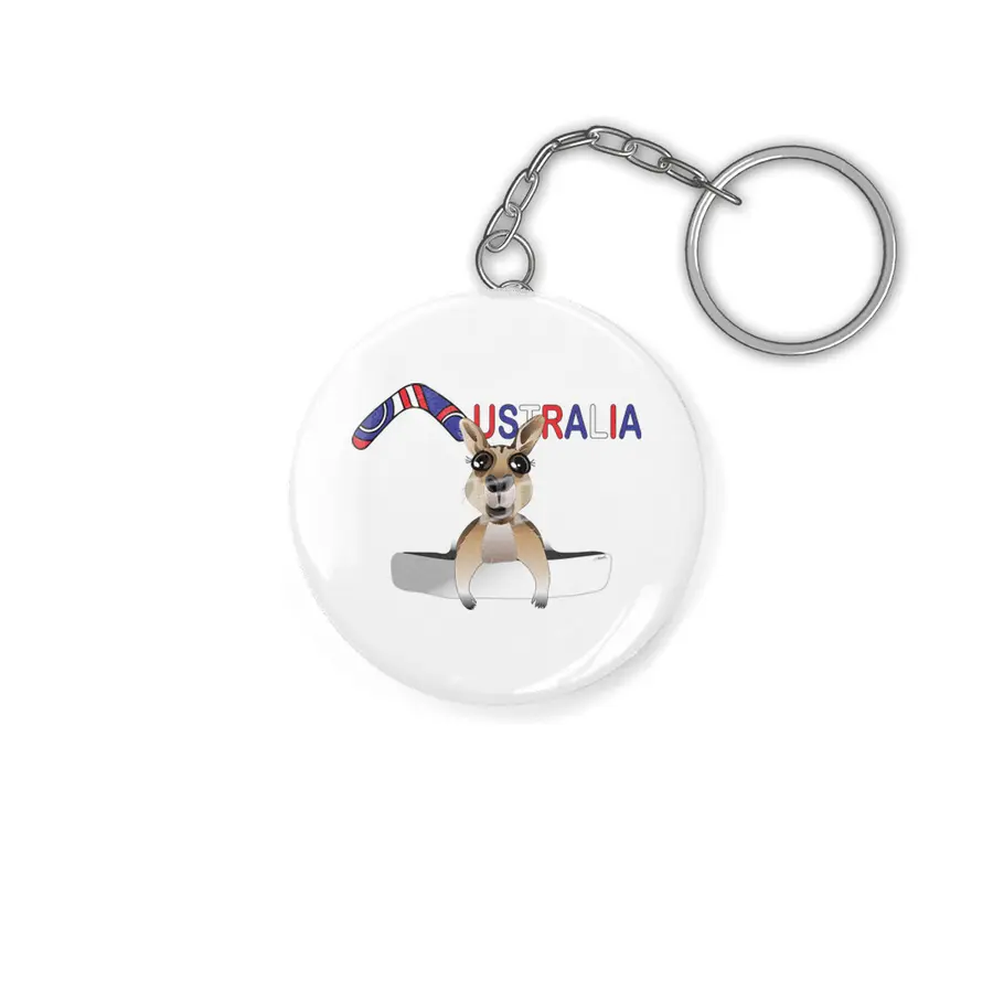 AUSTRALIA - KANGAROO - MOMENTO Anahtarlık