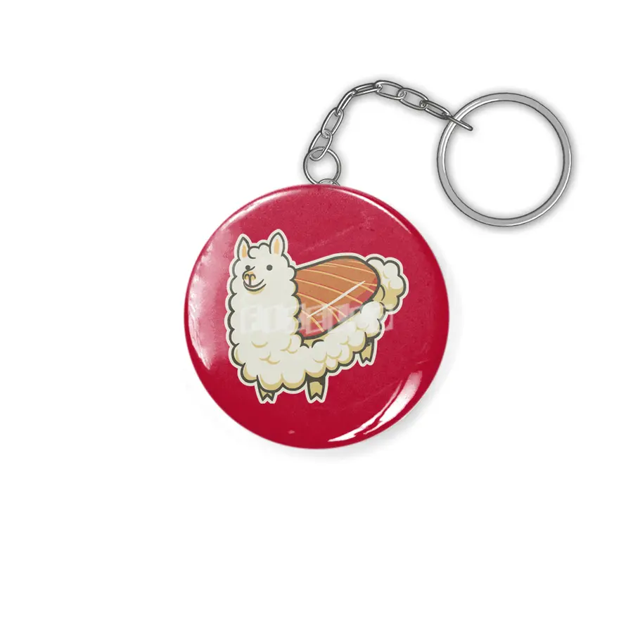 Alpaca Sushi Niguiri Anahtarlık
