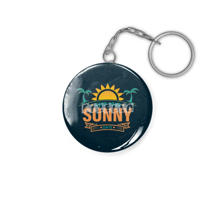 Keep your sunny days summer love Anahtarlık