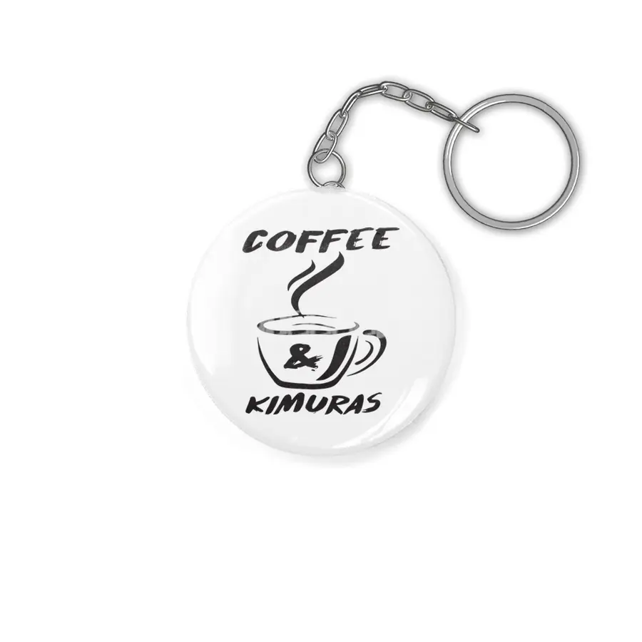Toro Bjj Coffee And Kimuras Jiu Jitsu Shirt Brazilian Funny Coffee Anahtarlık