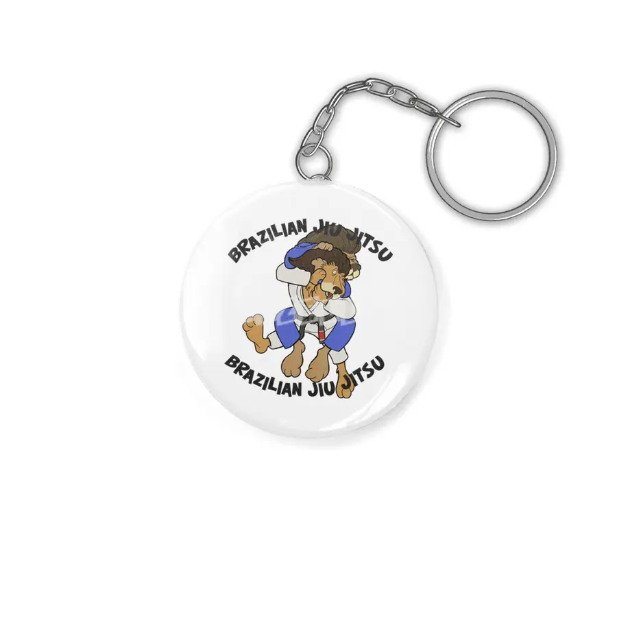 Brazilian Jiu Jitsu Lion Anahtarlık