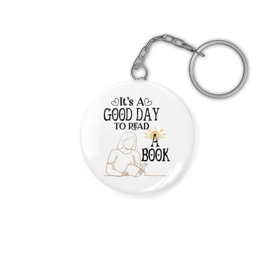 Its A Good Day To Read Shirt, Bookish Shirt, Book Sweatshirt, Poet Shirt, Literature Shirt Anahtarlık