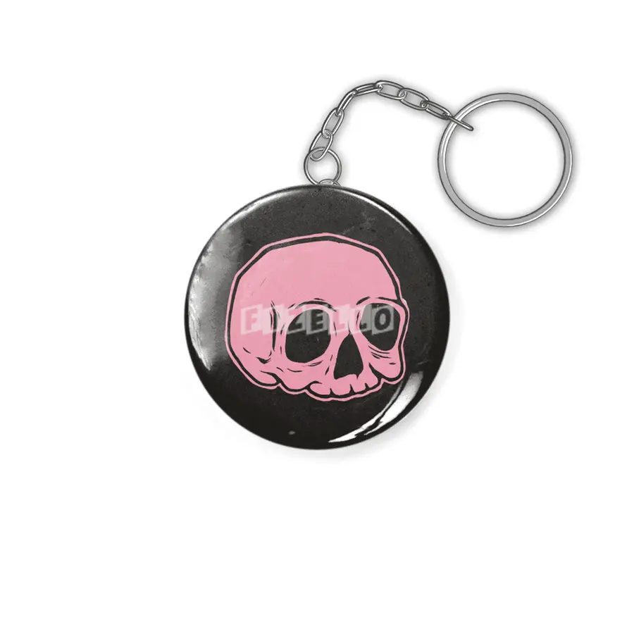 Classic Skull (PINK) Anahtarlık