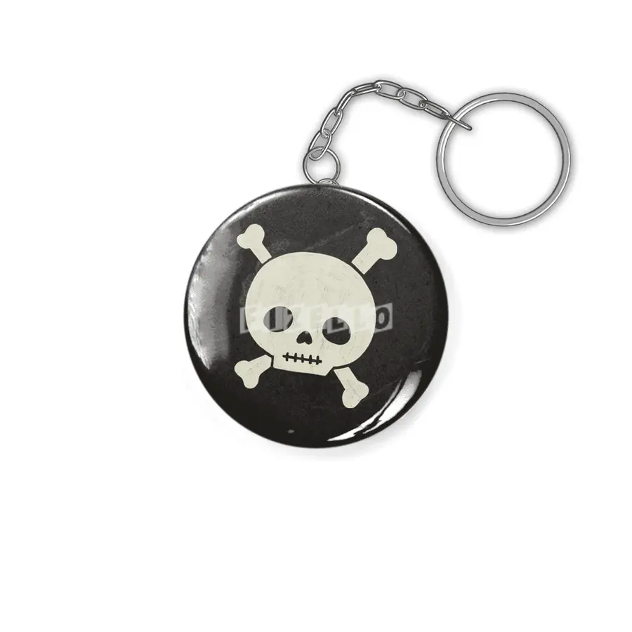 Cute Skull and Bones Anahtarlık