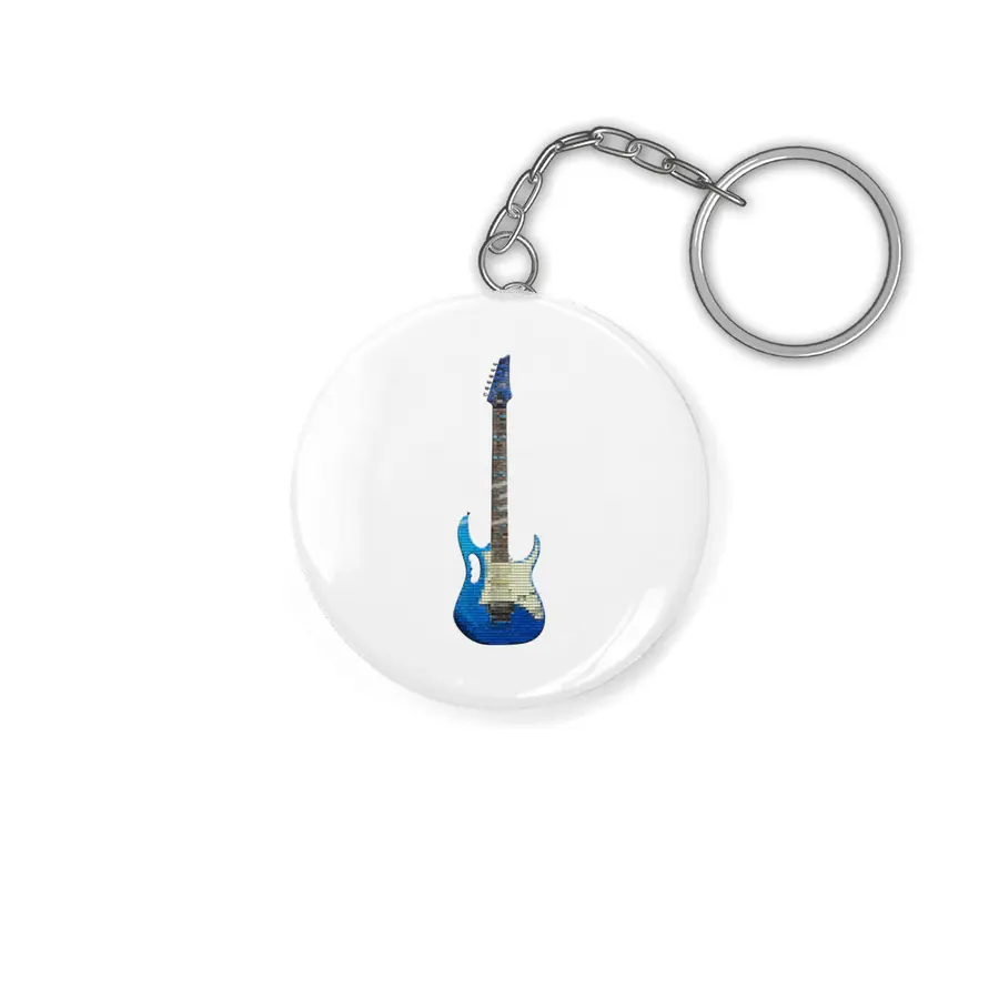 Guitar Play Black Anahtarlık