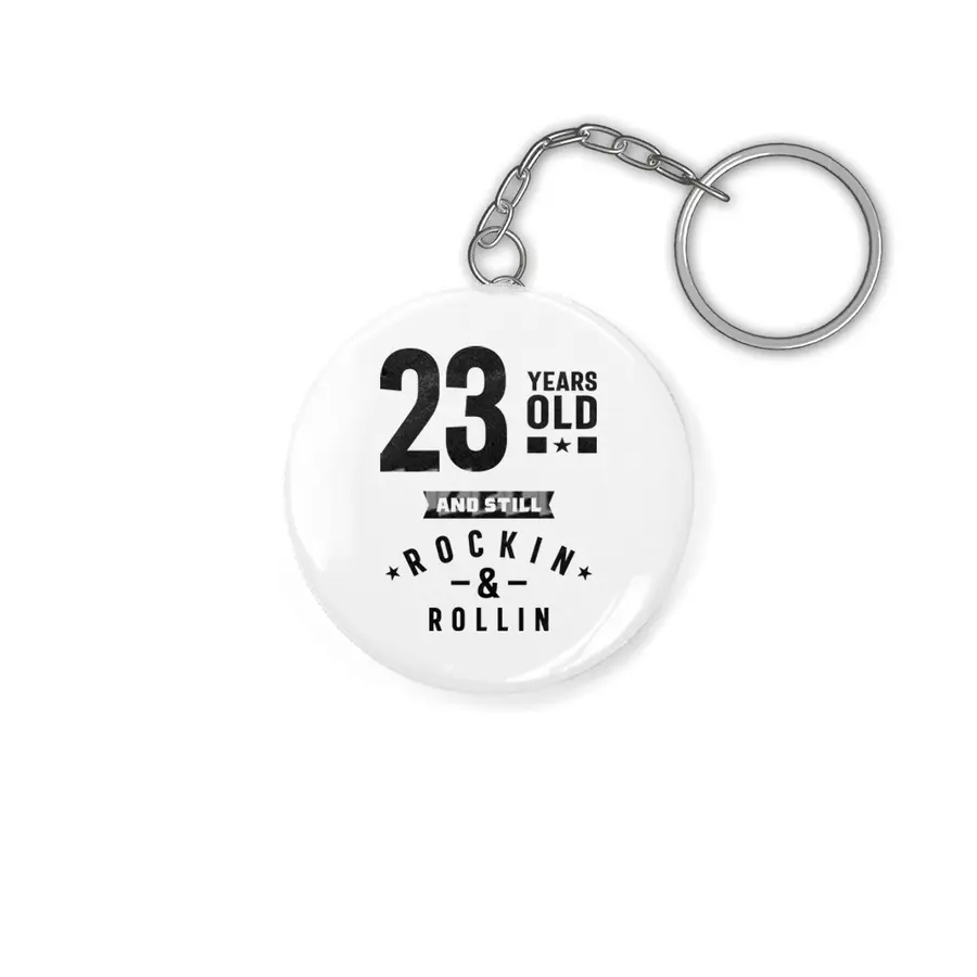 23 Year Old Gift | 23rd Birthday Gift Ideas - Mens and Womens Anahtarlık