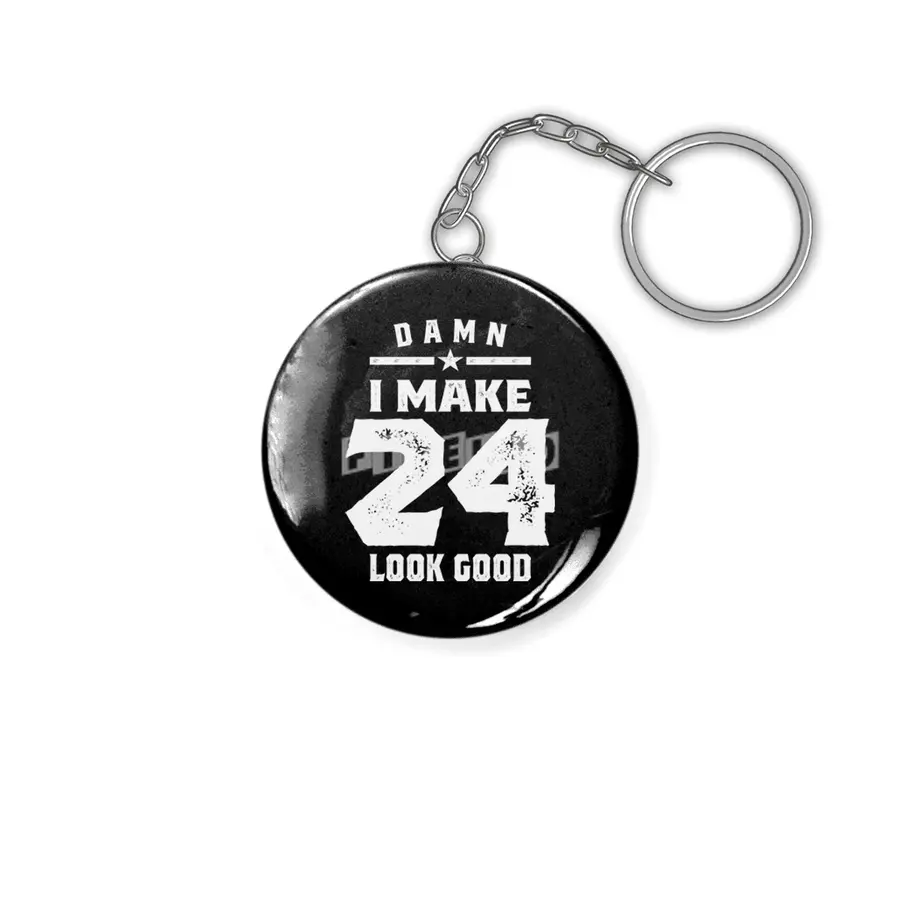 24 Year Old Gift | 24th Birthday Gift Ideas - Mens and Womens Anahtarlık