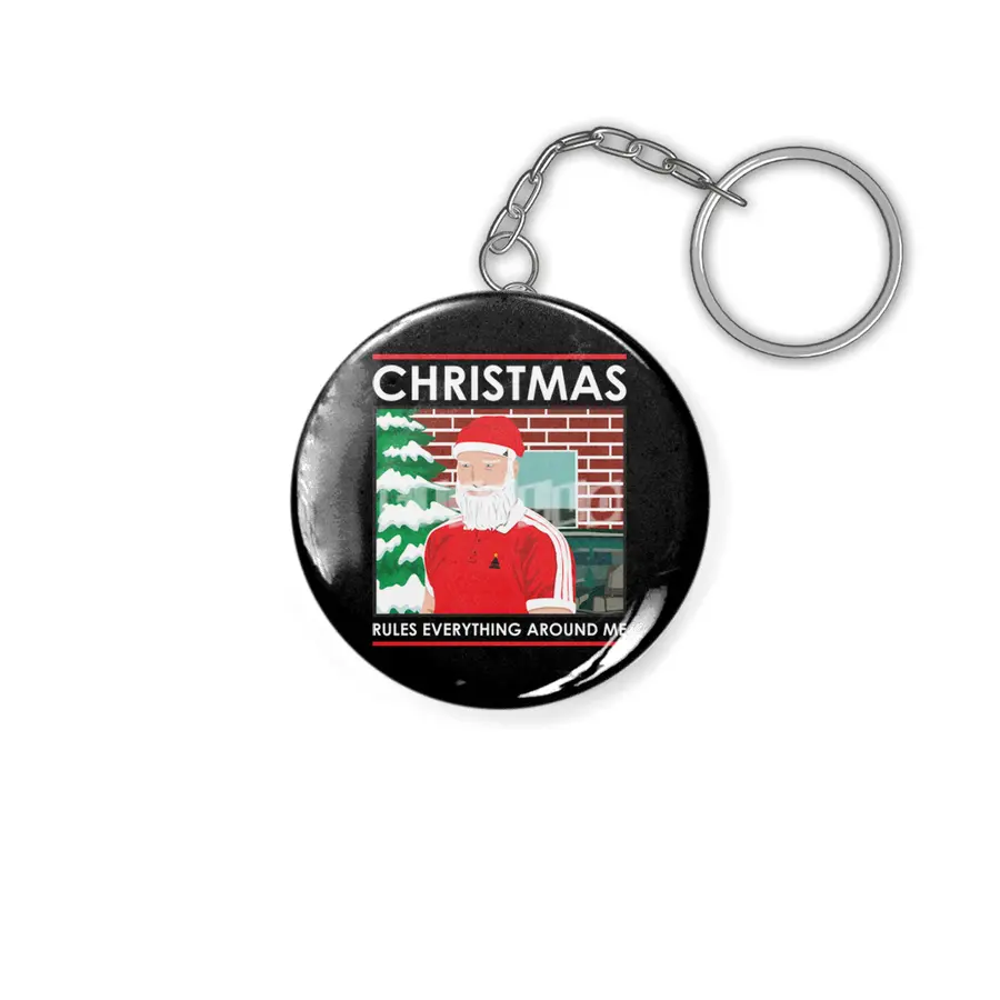 Christmas Rules Everything Around Me Anahtarlık