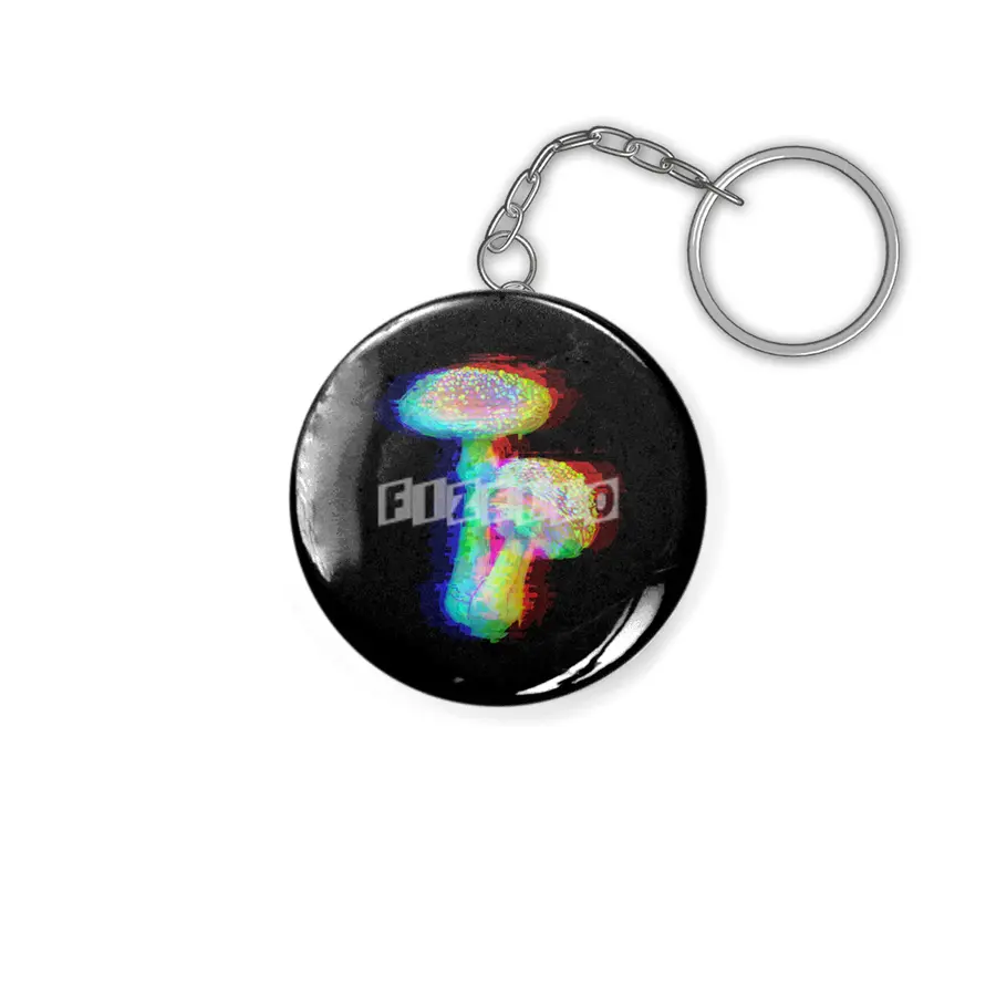 Holographic Mushroom Anahtarlık
