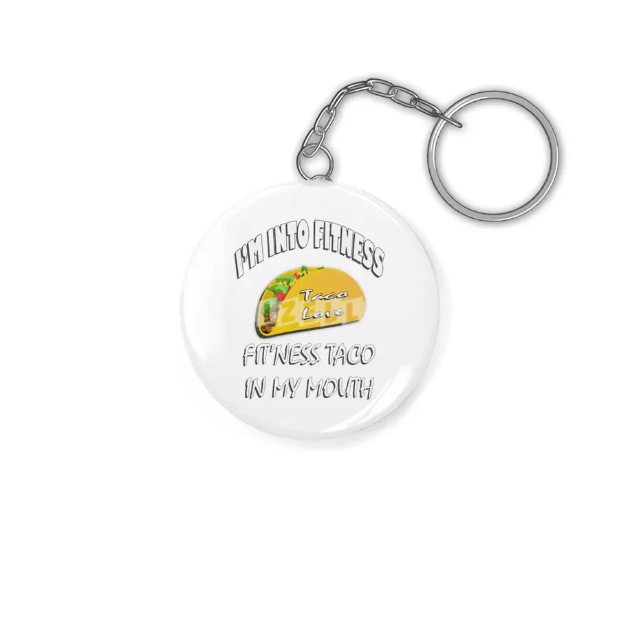 Taco Love tee, fitness fun Anahtarlık