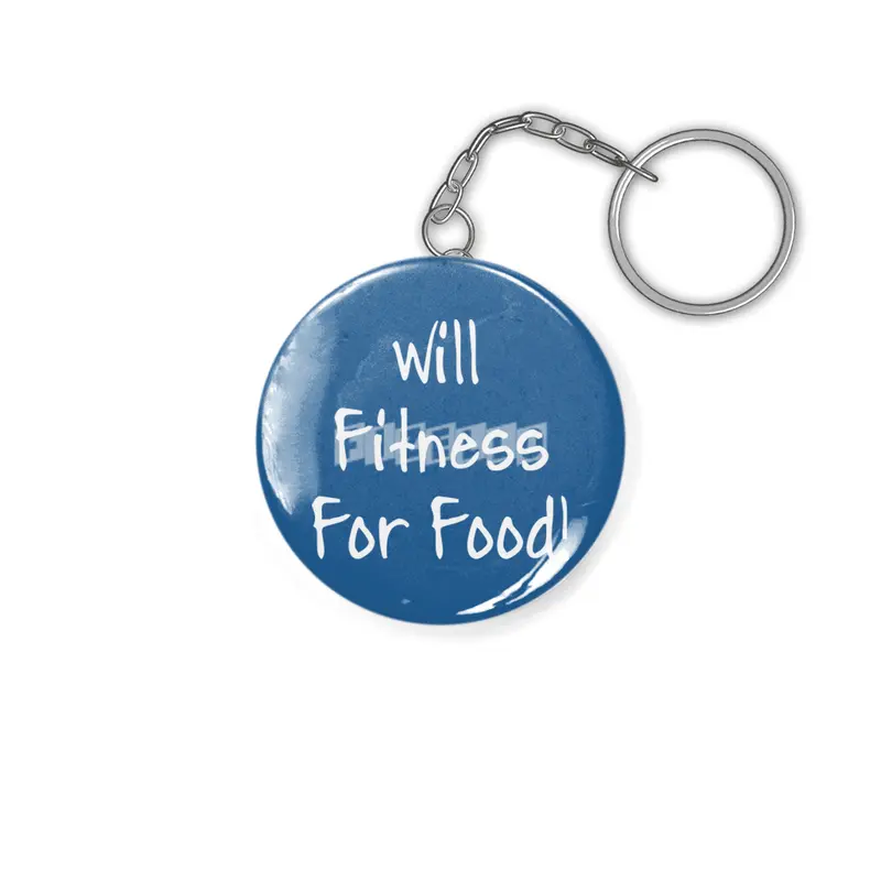 Will Fitness For Food Anahtarlık