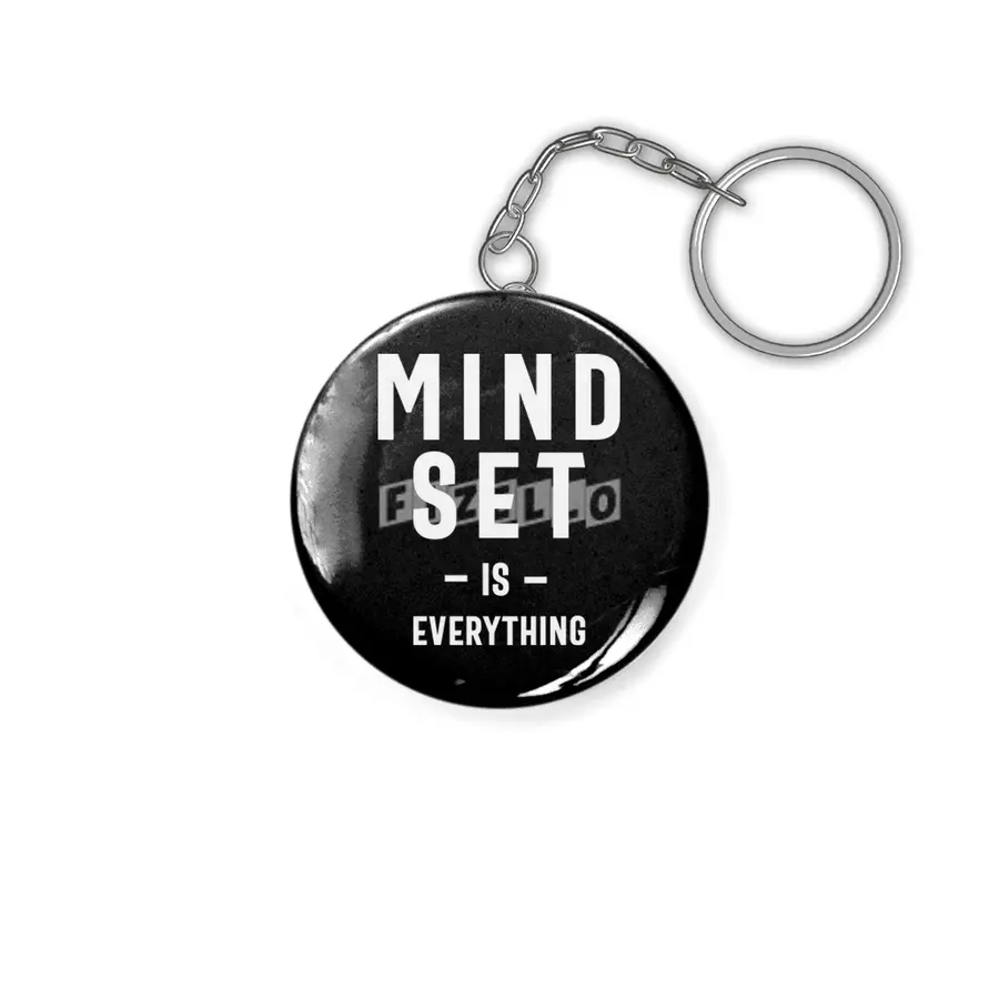 Growth Mindset Entrepreneur Teacher Fitness Motivation Anahtarlık