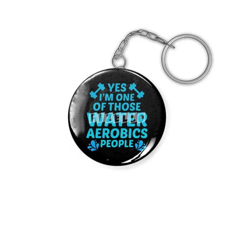 Water Aerobics Aquatic fitness Aqua Exercise Anahtarlık
