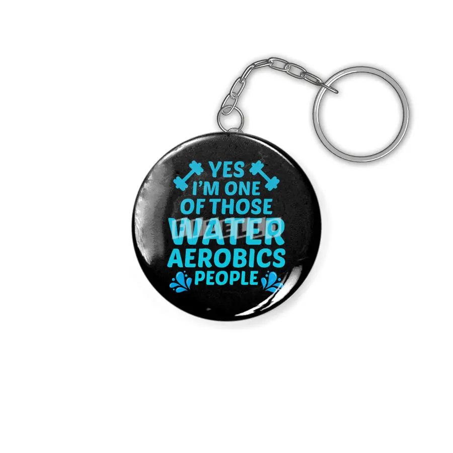 Water Aerobics Aquatic fitness Aqua Exercise Anahtarlık