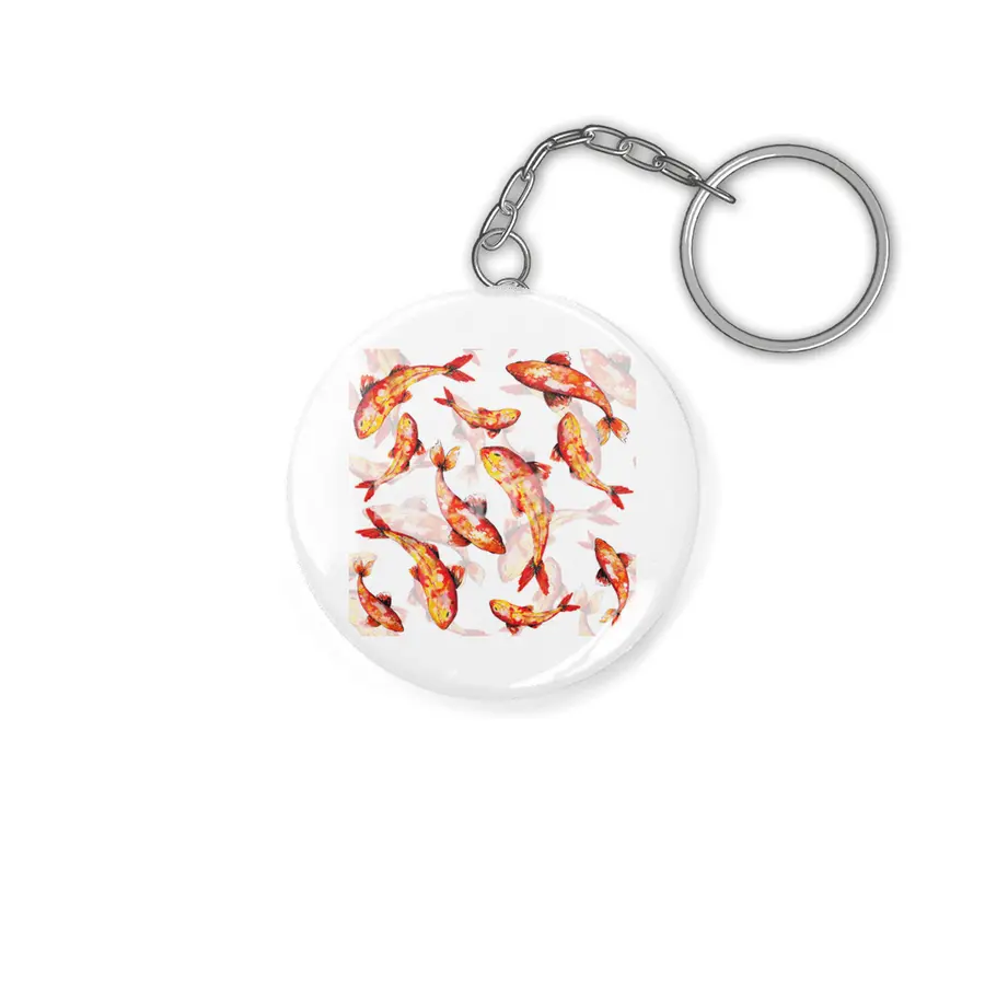 Make a wish on a koi fish! Anahtarlık