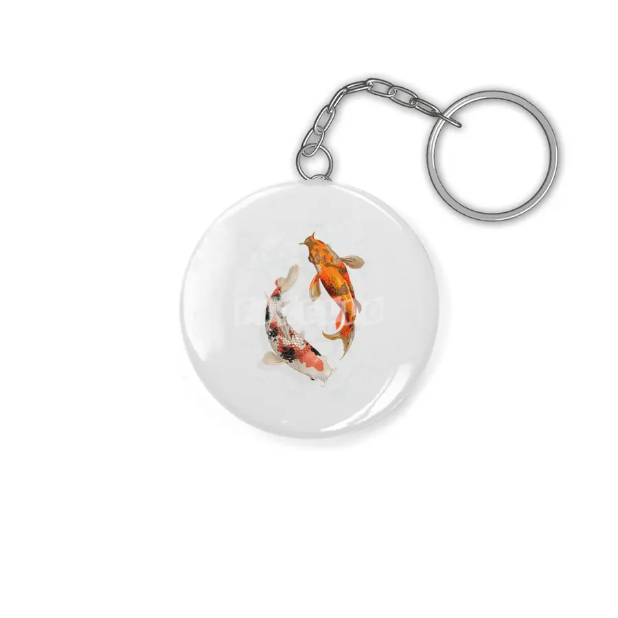Japanes koi fish Anahtarlık